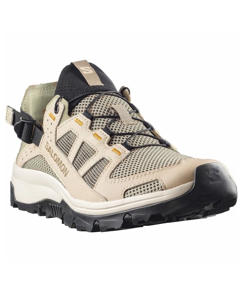 SALOMON(サロモン)の「SALOMON サロモン TECHAMPHIBIAN 5 テックアンフィビアン L49104300(スニーカー・メンズ・ベージュ・26.0cm/27.0cm/28.0cm/26.5cm/27.5cm)」の1枚目の写真