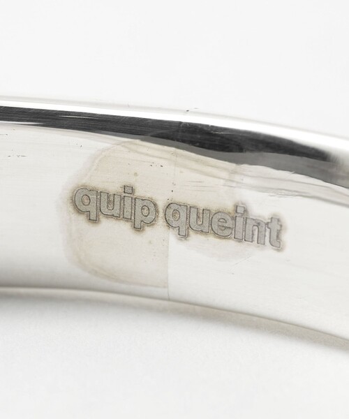 quip queint(クイップクエイント)の「<quip queint>ORG EDGE バングル(ブレスレット・レディース・シルバー・FREE)」の6枚目の写真