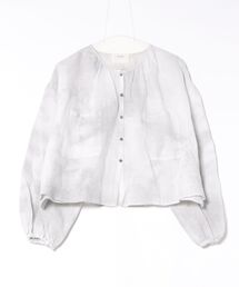 Bshop | enrica | リネンブラウス GRAY(シャツ/ブラウス)