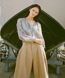 【enrica】別注 BEA TOP ブラウス Bshop｜ビショップのトピックス「【enrica】2026 SPRING COLLECTION