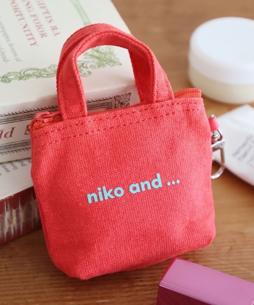 ニコロゴBAGキーホルダー（キーホルダー）｜niko and（ニコアンド