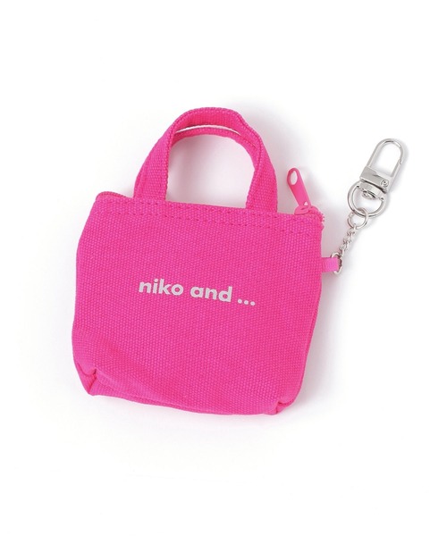niko and...（ニコアンド）の「ニコロゴBAGキーホルダー（キーホルダー・レディース・ブラック/グリーン/ピンク・0）」の10枚目の写真