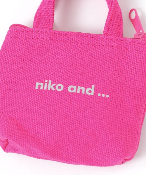 niko and...（ニコアンド）の「ニコロゴBAGキーホルダー（キーホルダー・レディース・ブラック/グリーン/ピンク・0）」の4枚目の写真