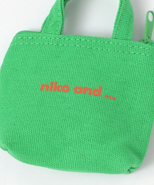 niko and...（ニコアンド）の「ニコロゴBAGキーホルダー（キーホルダー・レディース・ブラック/グリーン/ピンク・0）」の5枚目の写真