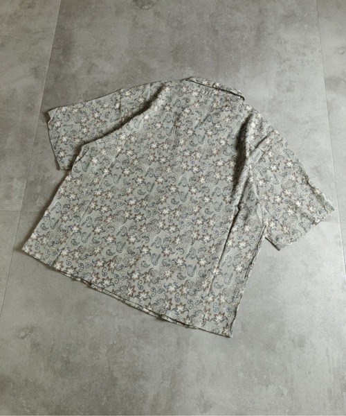 many men many mind（メニーメンメニーマインド）の「MANYMENMANYMINDS / レーヨン総柄シャツ/花柄（シャツ/ブラウス・メンズ・サックスブルー/グリーン系その他/イエロー/ブルー/ブラック・LARGE/MEDIUM）」の21枚目の写真