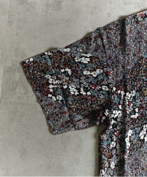 many men many mind（メニーメンメニーマインド）の「MANYMENMANYMINDS / レーヨン総柄シャツ/花柄（シャツ/ブラウス・メンズ・サックスブルー/グリーン系その他/イエロー/ブルー/ブラック・LARGE/MEDIUM）」の13枚目の写真
