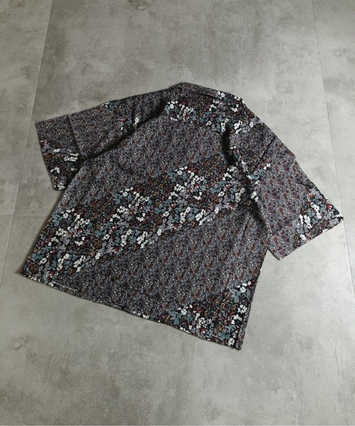 many men many mind（メニーメンメニーマインド）の「MANYMENMANYMINDS / レーヨン総柄シャツ/花柄（シャツ/ブラウス・メンズ・サックスブルー/グリーン系その他/イエロー/ブルー/ブラック・LARGE/MEDIUM）」の16枚目の写真