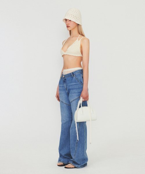 DIAGONAL(ダイアゴナル)の「HEART HANDLE SMALL BAG (ivory)(トートバッグ・レディース・その他・FREE)」の5枚目の写真