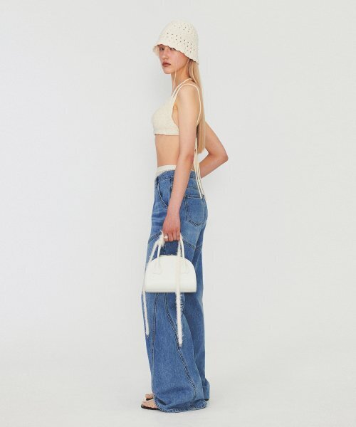 DIAGONAL(ダイアゴナル)の「HEART HANDLE SMALL BAG (ivory)(トートバッグ・レディース・その他・FREE)」の6枚目の写真