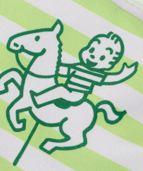 BIRTHDAY BAR(バースデイバー)の「OSAMU STRIPE スクエアポーチ(ポーチ・レディース・グリーン/ピンク/ブルー・0)」の7枚目の写真