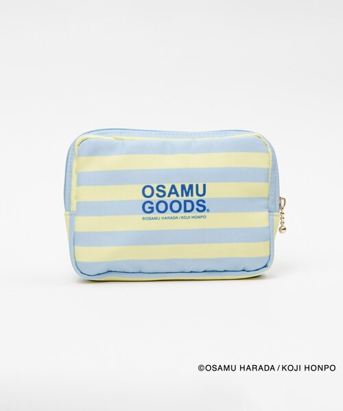 BIRTHDAY BAR(バースデイバー)の「OSAMU STRIPE スクエアポーチ(ポーチ・レディース・グリーン/ピンク/ブルー・0)」の10枚目の写真