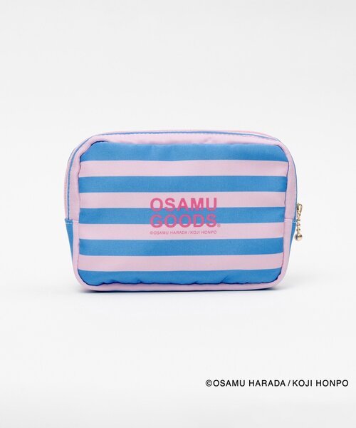 BIRTHDAY BAR(バースデイバー)の「OSAMU STRIPE スクエアポーチ(ポーチ・レディース・グリーン/ピンク/ブルー・0)」の14枚目の写真