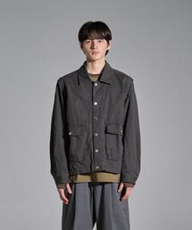NOUN（ノウン）の「detachable vintage jacket (charcoal)（その他アウター）」