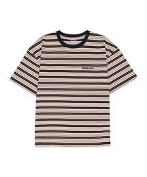 Chocolate Jesus （チョコレートジーザス ）の「MINI LOGO BORDER SS TEE（Tシャツ/カットソー）」