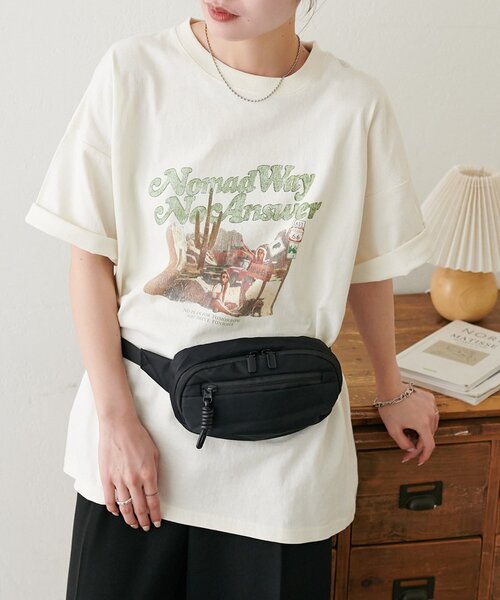 DISCOAT(ディスコート)の「【Enlude/夏の主役T!】製品加工アソートバンドTシャツ《ユニセックス》(Tシャツ/カットソー・レディース・チャコールグレー/アイボリー/モカ・FREE)」の13枚目の写真