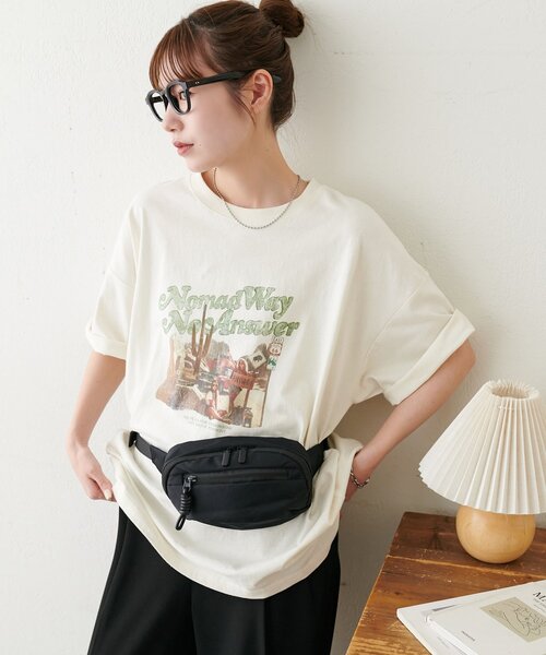 DISCOAT(ディスコート)の「【Enlude/夏の主役T!】製品加工アソートバンドTシャツ《ユニセックス》(Tシャツ/カットソー・レディース・チャコールグレー/アイボリー/モカ・FREE)」の10枚目の写真