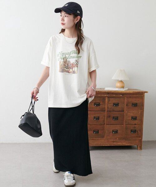 DISCOAT(ディスコート)の「【Enlude/夏の主役T!】製品加工アソートバンドTシャツ《ユニセックス》(Tシャツ/カットソー・レディース・チャコールグレー/アイボリー/モカ・FREE)」の16枚目の写真