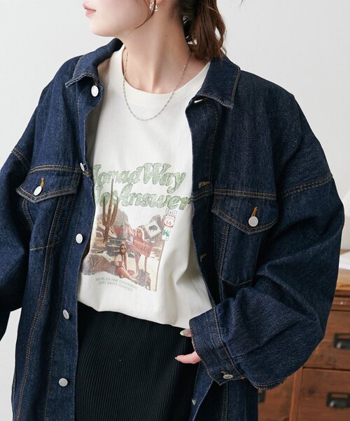 DISCOAT(ディスコート)の「【Enlude/夏の主役T!】製品加工アソートバンドTシャツ《ユニセックス》(Tシャツ/カットソー・レディース・チャコールグレー/アイボリー/モカ・FREE)」の19枚目の写真