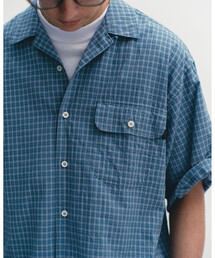 SEDAN ALL-PURPOSE（セダンオールパーパス）の「SEDAN ALL-PURPOSE | ドビーチェック オープンカラー半袖シャツ MEN（シャツ/ブラウス）」