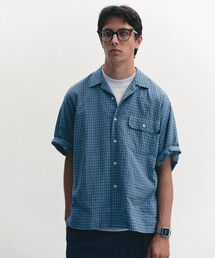 SEDAN ALL-PURPOSE（セダンオールパーパス）の「SEDAN ALL-PURPOSE | ドビーチェック オープンカラー半袖シャツ MEN（シャツ/ブラウス）」