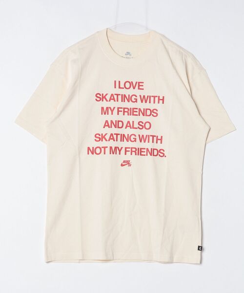 NIKE（ナイキ）の「ナイキ NIKE ナイキSB LSE MY フレンズ S/S Tシャツ（Tシャツ/カットソー・メンズ・ホワイト/ブラック・S/M/L/LL/3L）」の12枚目の写真