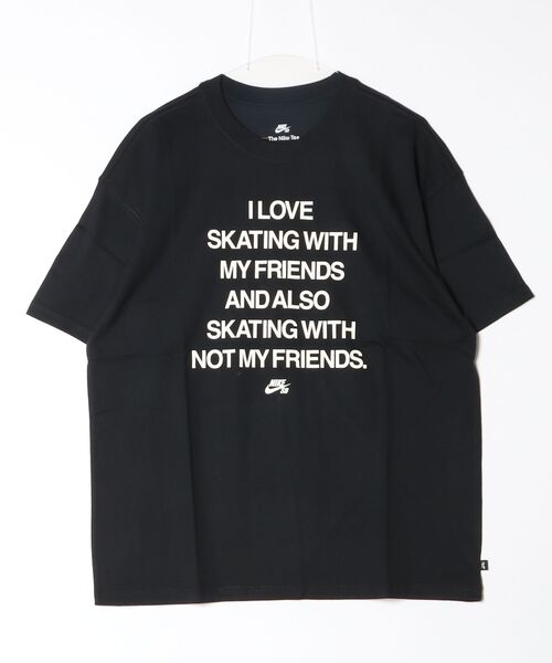 NIKE（ナイキ）の「ナイキ NIKE ナイキSB LSE MY フレンズ S/S Tシャツ（Tシャツ/カットソー・メンズ・ホワイト/ブラック・S/M/L/LL/3L）」の13枚目の写真