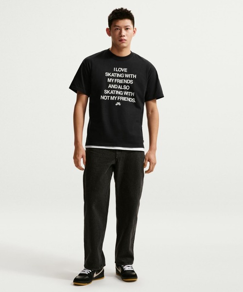 NIKE（ナイキ）の「ナイキ NIKE ナイキSB LSE MY フレンズ S/S Tシャツ（Tシャツ/カットソー・メンズ・ホワイト/ブラック・S/M/L/LL/3L）」の10枚目の写真