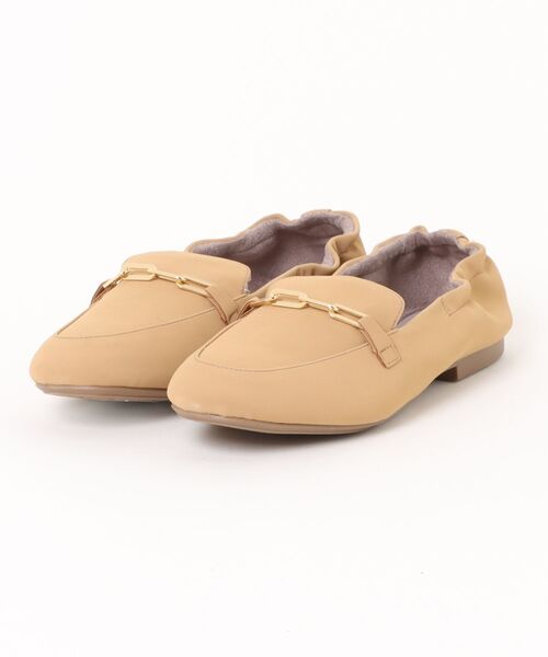BUTTERFLY TWISTS(バタフライツイスト)の「【 BUTTERFLY TWISTS / バタフライツイスト 】 LINA BLK PATENT BGE NUBUCK / リーナ ブラックパテント ベージュヌバック KPI(ローファー・レディース・ブラック/ベージュ・36/37/39/40/41/38)」の5枚目の写真