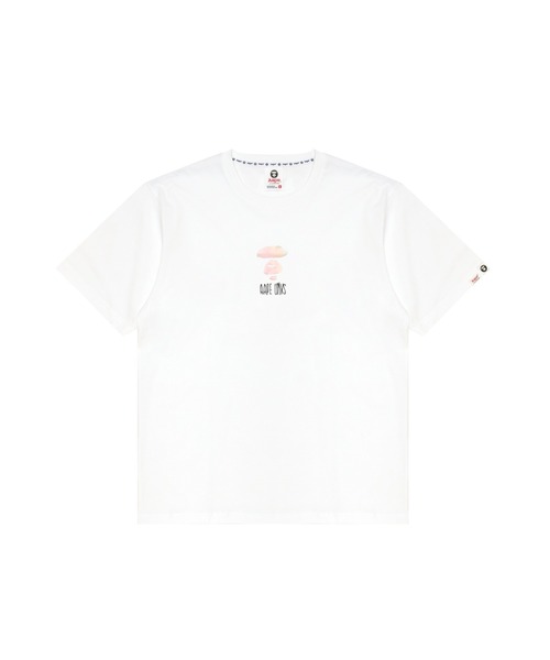 AAPE BY A BATHING APE（エーエイプバイアベイシングエイプ）の「AAPE BASIC TEE（Tシャツ/カットソー・メンズ・ホワイト/グリーン系その他5/ブラック・LARGE/MEDIUM/SMALL/XX-LARGE/X-LARGE）」の2枚目の写真