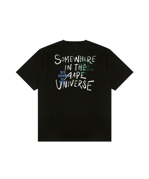 AAPE BY A BATHING APE（エーエイプバイアベイシングエイプ）の「AAPE BASIC TEE（Tシャツ/カットソー・メンズ・ホワイト/グリーン系その他5/ブラック・LARGE/MEDIUM/SMALL/XX-LARGE/X-LARGE）」の3枚目の写真