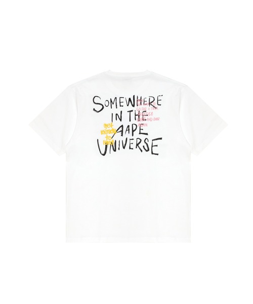 AAPE BY A BATHING APE（エーエイプバイアベイシングエイプ）の「AAPE BASIC TEE（Tシャツ/カットソー・メンズ・ホワイト/グリーン系その他5/ブラック・LARGE/MEDIUM/SMALL/XX-LARGE/X-LARGE）」の4枚目の写真
