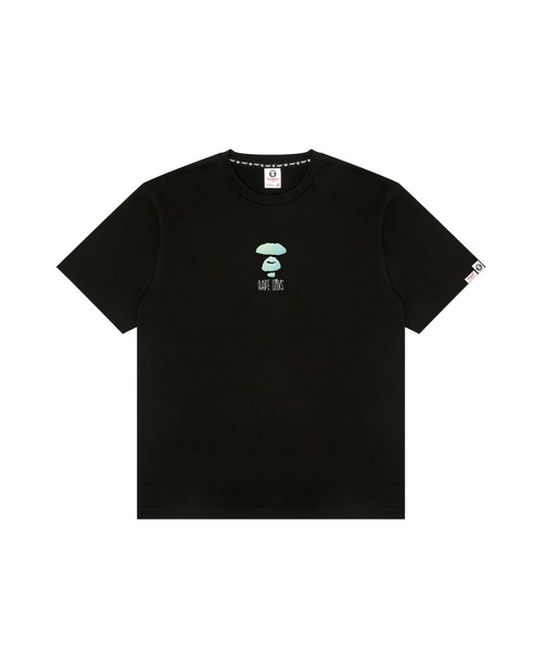 AAPE BY A BATHING APE（エーエイプバイアベイシングエイプ）の「AAPE BASIC TEE（Tシャツ/カットソー・メンズ・ホワイト/グリーン系その他5/ブラック・LARGE/MEDIUM/SMALL/XX-LARGE/X-LARGE）」の7枚目の写真