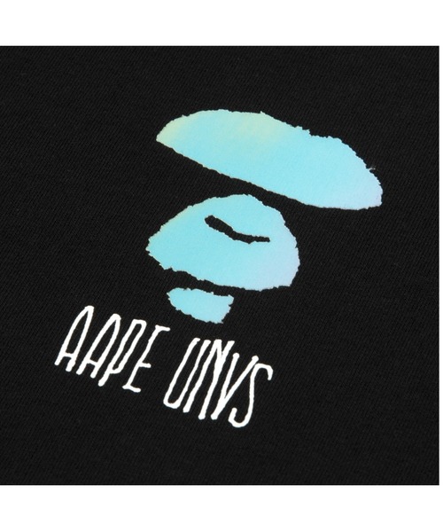 AAPE BY A BATHING APE（エーエイプバイアベイシングエイプ）の「AAPE BASIC TEE（Tシャツ/カットソー・メンズ・ホワイト/グリーン系その他5/ブラック・LARGE/MEDIUM/SMALL/XX-LARGE/X-LARGE）」の8枚目の写真