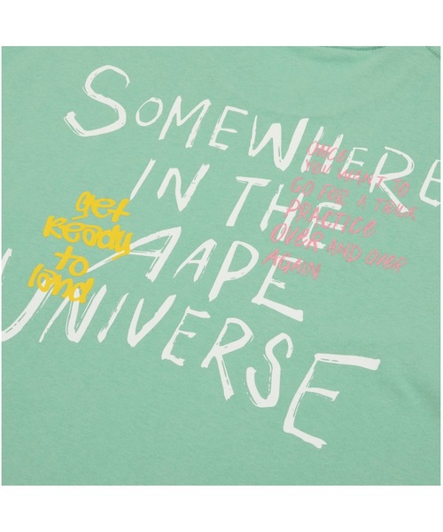 AAPE BY A BATHING APE（エーエイプバイアベイシングエイプ）の「AAPE BASIC TEE（Tシャツ/カットソー・メンズ・ホワイト/グリーン系その他5/ブラック・LARGE/MEDIUM/SMALL/XX-LARGE/X-LARGE）」の12枚目の写真