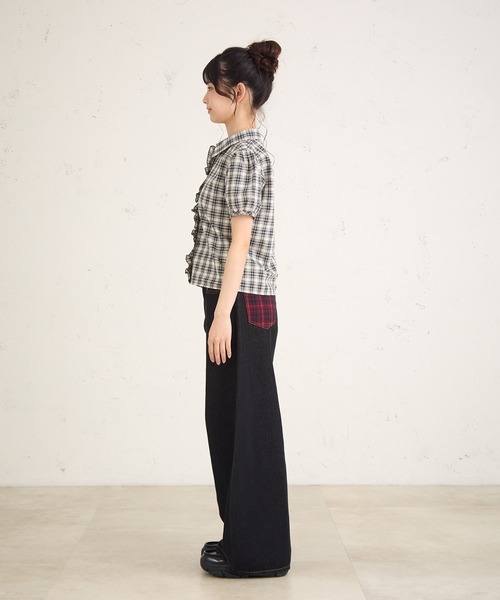 FCMM(エフシーエムエム)の「FRILL SHIRTS SS /フリルシャツSS(シャツ/ブラウス・レディース・レッド/アイボリー/ライトブルー・SMALL/MEDIUM)」の15枚目の写真