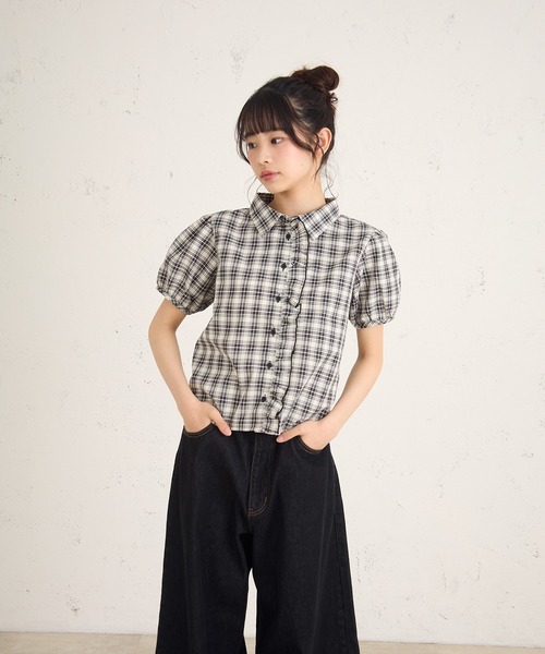 FCMM(エフシーエムエム)の「FRILL SHIRTS SS /フリルシャツSS(シャツ/ブラウス・レディース・レッド/アイボリー/ライトブルー・SMALL/MEDIUM)」の22枚目の写真