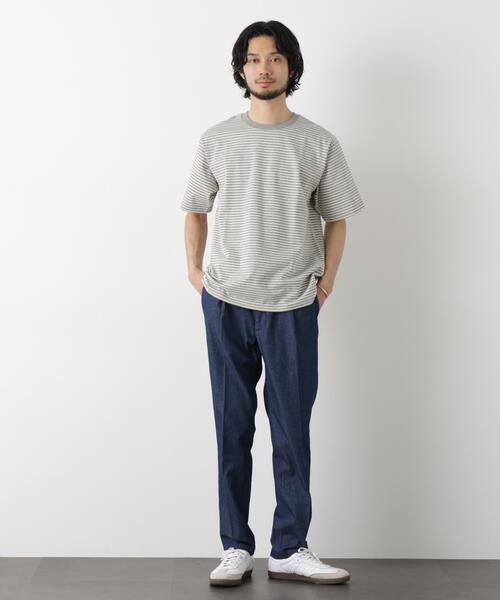 NANO universe(ナノユニバース)の「デニムスラックス(デニムパンツ・メンズ・ネイビー/ブラック・XL/L/M/S)」の19枚目の写真