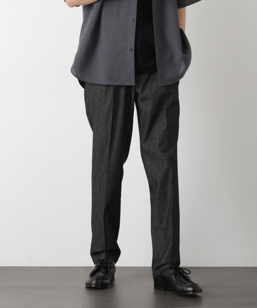 NANO universe(ナノユニバース)の「デニムスラックス(デニムパンツ・メンズ・ネイビー/ブラック・XL/L/M/S)」の10枚目の写真