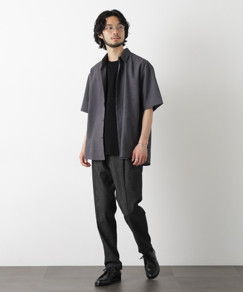 NANO universe(ナノユニバース)の「デニムスラックス(デニムパンツ・メンズ・ネイビー/ブラック・XL/L/M/S)」の12枚目の写真