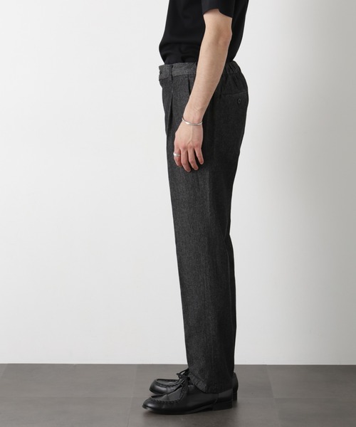 NANO universe(ナノユニバース)の「デニムスラックス(デニムパンツ・メンズ・ネイビー/ブラック・XL/L/M/S)」の17枚目の写真