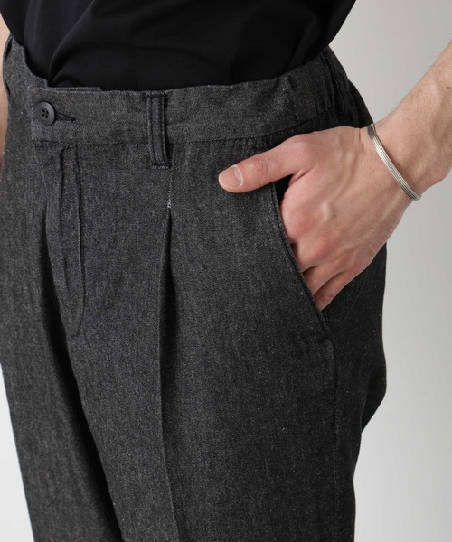 NANO universe(ナノユニバース)の「デニムスラックス(デニムパンツ・メンズ・ネイビー/ブラック・XL/L/M/S)」の20枚目の写真