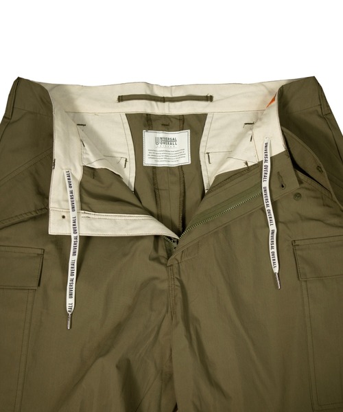 UNIVERSAL OVERALL(ユニバーサルオーバーオール)の「UNIVERSAL OVERALL / C/N CARGO SHORT / コットンナイロンカーゴショーツ(その他パンツ・メンズ・オリーブ/ブラック/ベージュ・M/L)」の14枚目の写真