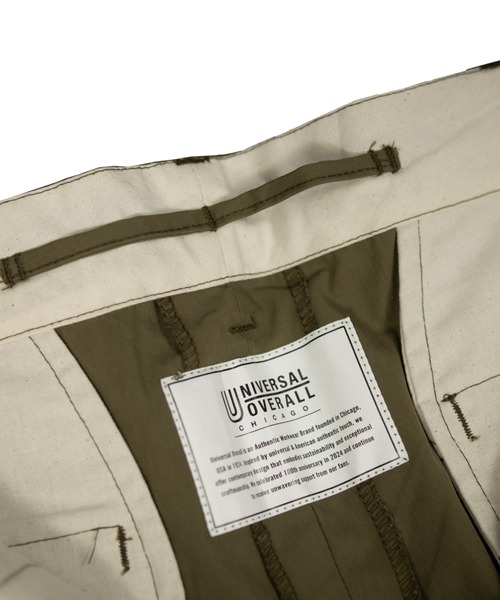 UNIVERSAL OVERALL(ユニバーサルオーバーオール)の「UNIVERSAL OVERALL / C/N CARGO SHORT / コットンナイロンカーゴショーツ(その他パンツ・メンズ・オリーブ/ブラック/ベージュ・M/L)」の15枚目の写真