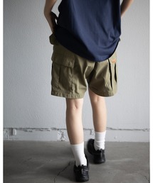 UNIVERSAL OVERALL（ユニバーサルオーバーオール）の「UNIVERSAL OVERALL / C/N CARGO SHORT / コットンナイロンカーゴショーツ（その他パンツ）」