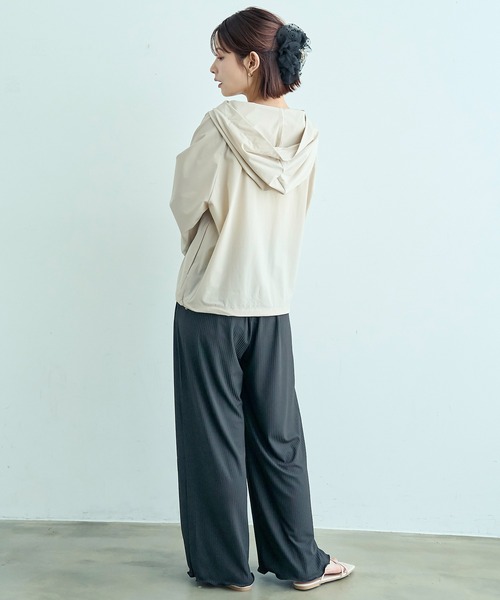 mil（ミル）の「【接触冷感】 ラッシュガード リブパンツ / イージーケア 【587180】（その他パンツ・レディース・チャコールグレー/ライトグレー/ブラック・FREE/S-Short/S-Regular/M-Short/M-Regular）」の19枚目の写真