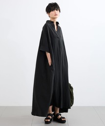 BARNYARDSTORM | BARNYARDSTORM / リネン混スキッパーワンピース/ハンドウォッシャブル(ワンピース)