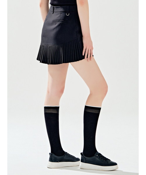 LORDLOAR(ロードロアル)の「バックプリーツスカート ブラック(スカート・レディース・その他・SMALL/MEDIUM/LARGE/X-SMALL)」の1枚目の写真
