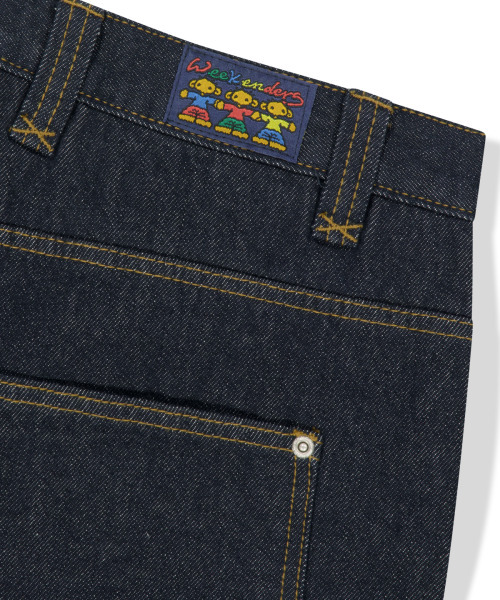 WKNDRS(ウィーキャンドース)の「TRIO DENIM SHORTS (D.BLUE)(その他パンツ・レディース・その他・MEDIUM/LARGE/X-LARGE)」の5枚目の写真