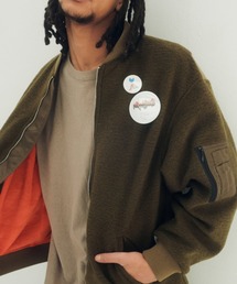 STOF（ストフ）の「STOF/ストフ/VSJQ Mix MA-1 Blouson（MA-1）」