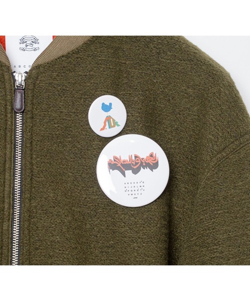STOF（ストフ）の「STOF/ストフ/VSJQ Mix MA-1 Blouson（MA-1・メンズ・ブラック/カーキ・M/S）」の19枚目の写真